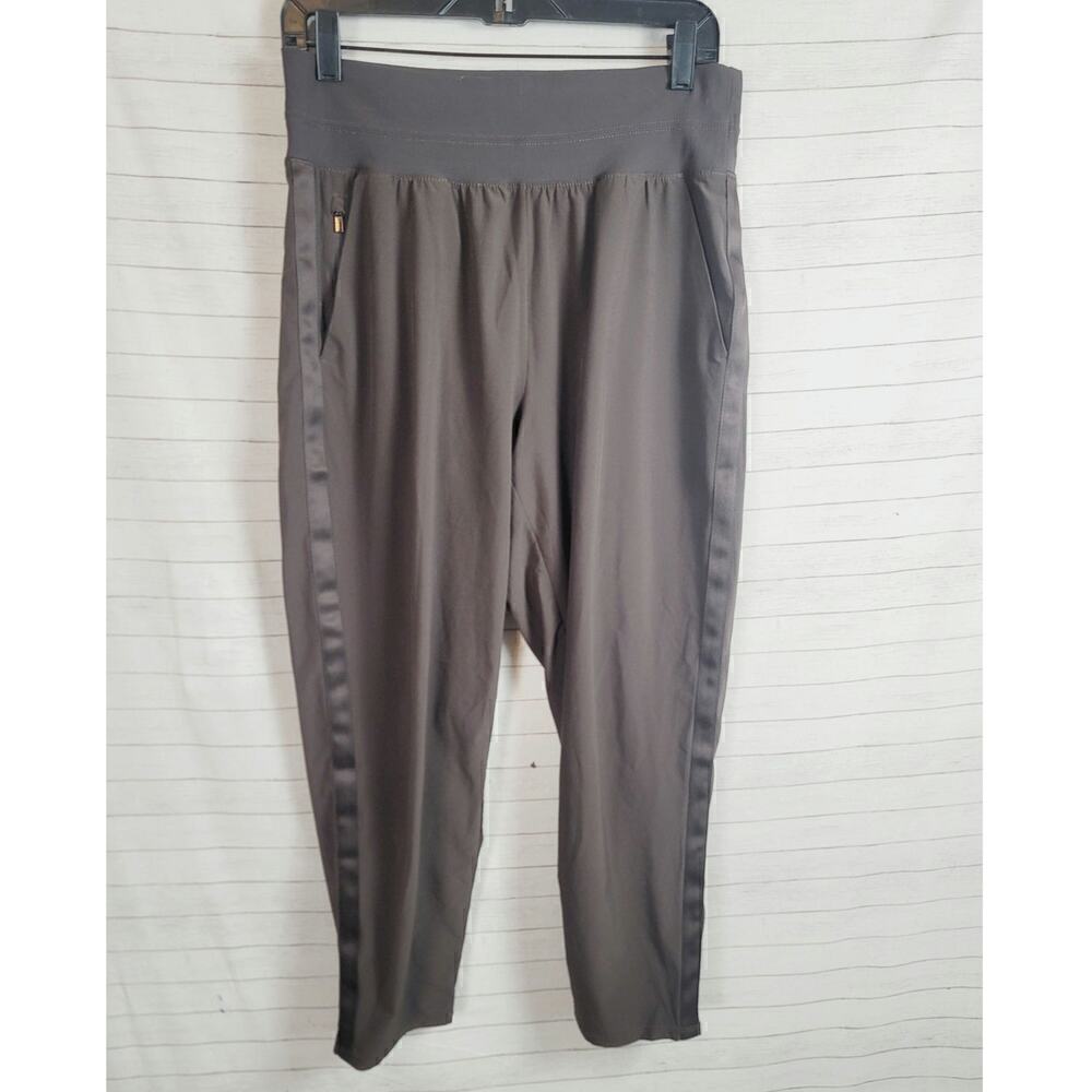 ATHLETA LOLITA SLIM TAPERED CROP PANT in BROWN, sz 10